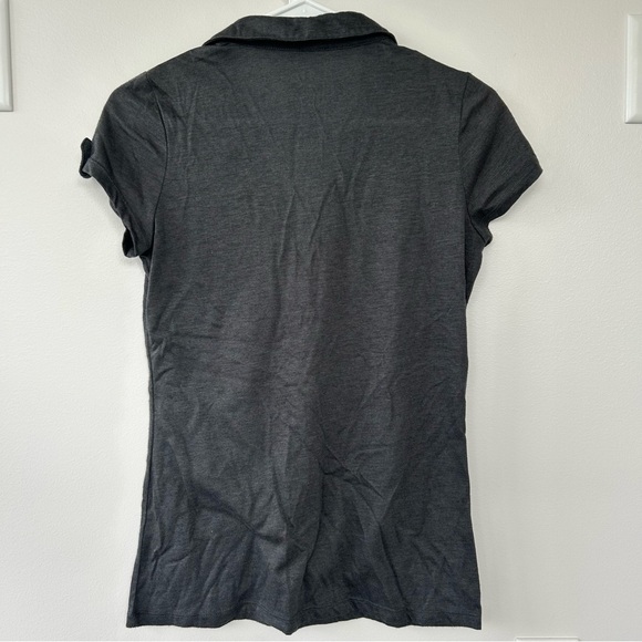 Maurices Gray Button Down Shirt medium - Picture 5 of 7